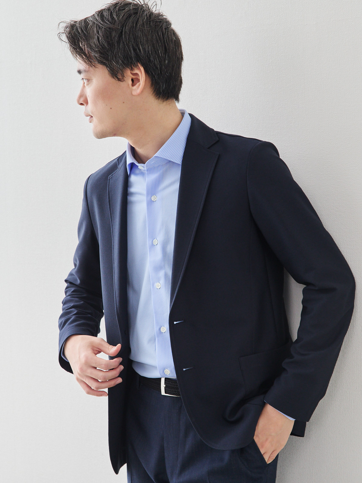 モデル 181cm 71kg ウエスト82cm サイズ L