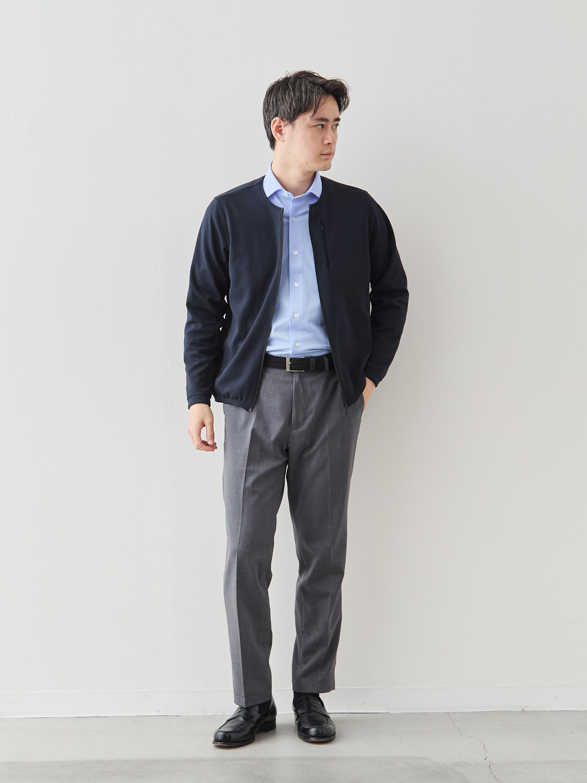 モデル 181cm 71kg ウエスト82cm サイズ L