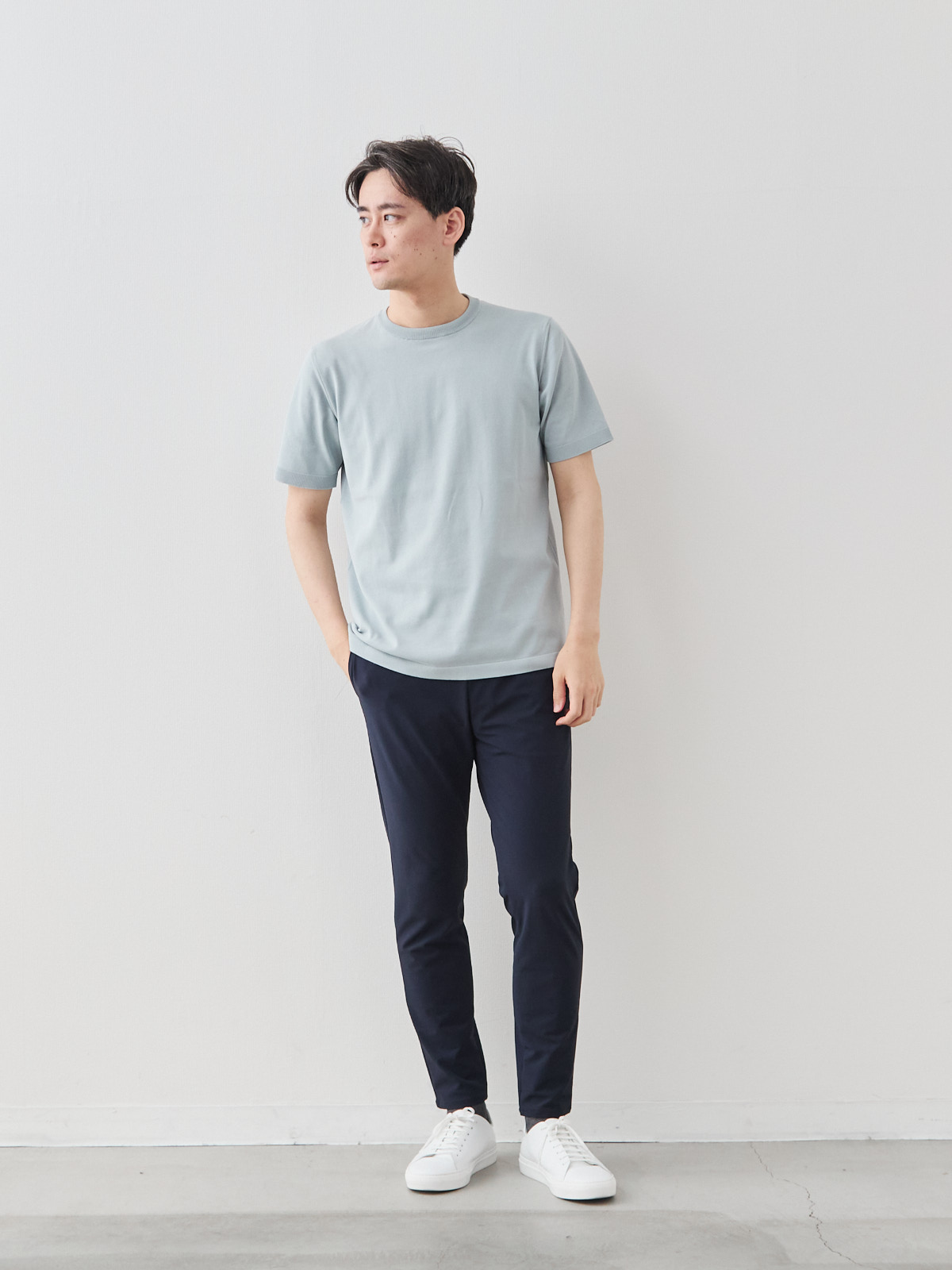 モデル 181cm 71kg ウエスト82cm サイズ L