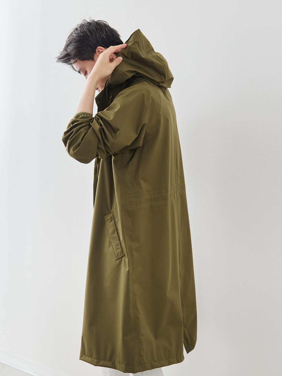 モデル 181cm 71kg ウエスト82cm サイズ L-LL