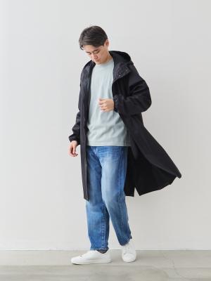 モデル 181cm 71kg ウエスト82cm サイズ L-LL