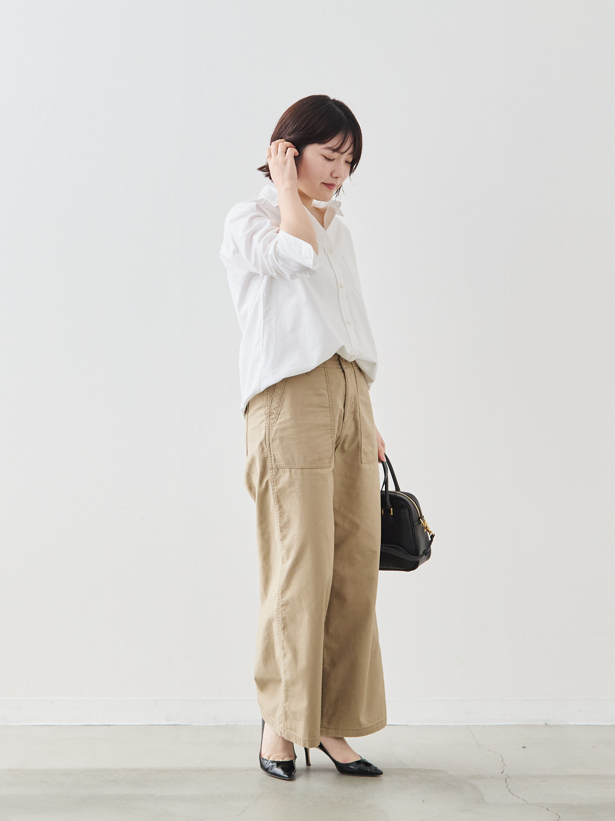 モデル 164cm サイズ L