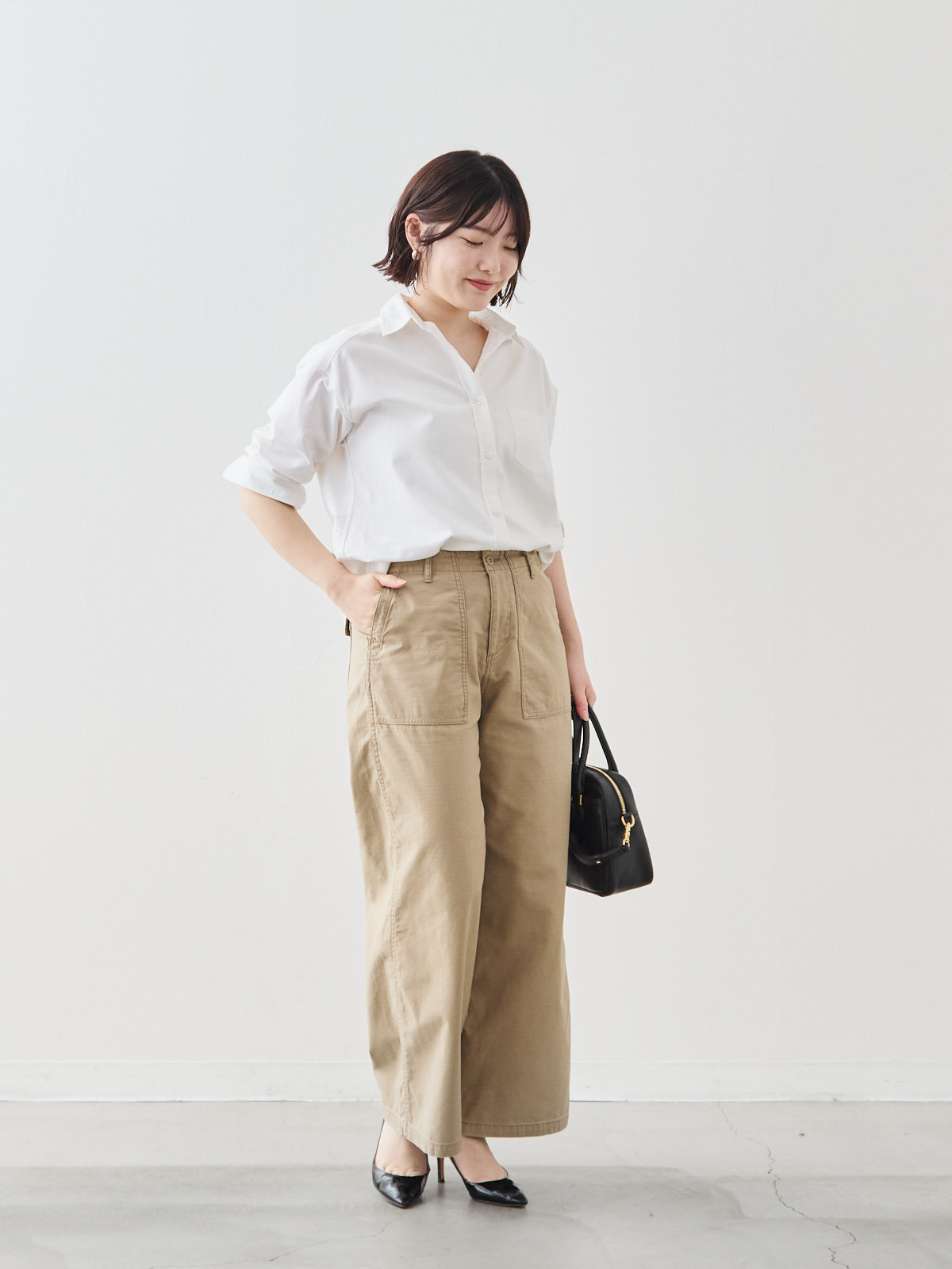 モデル 164cm サイズ L