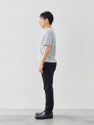 モデル 171cm 70kg ウエスト85cm サイズ L
