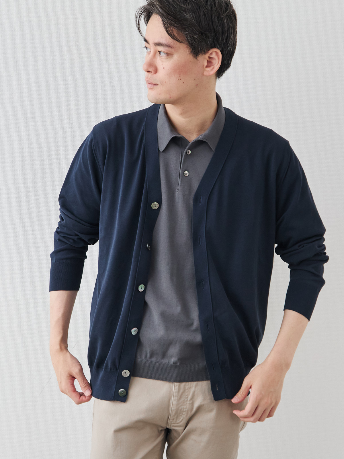 モデル 181cm 71kg ウエスト82cm サイズ L
