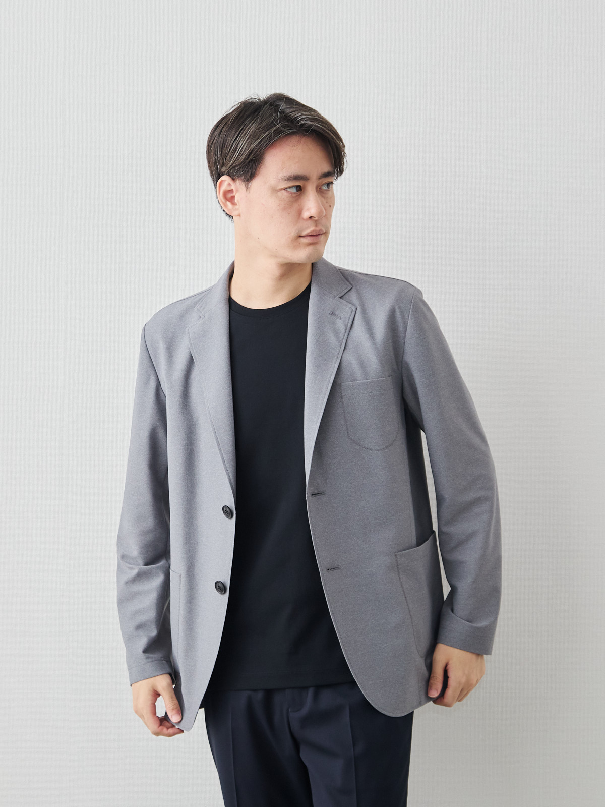 モデル 181cm 71kg ウエスト82cm サイズ L