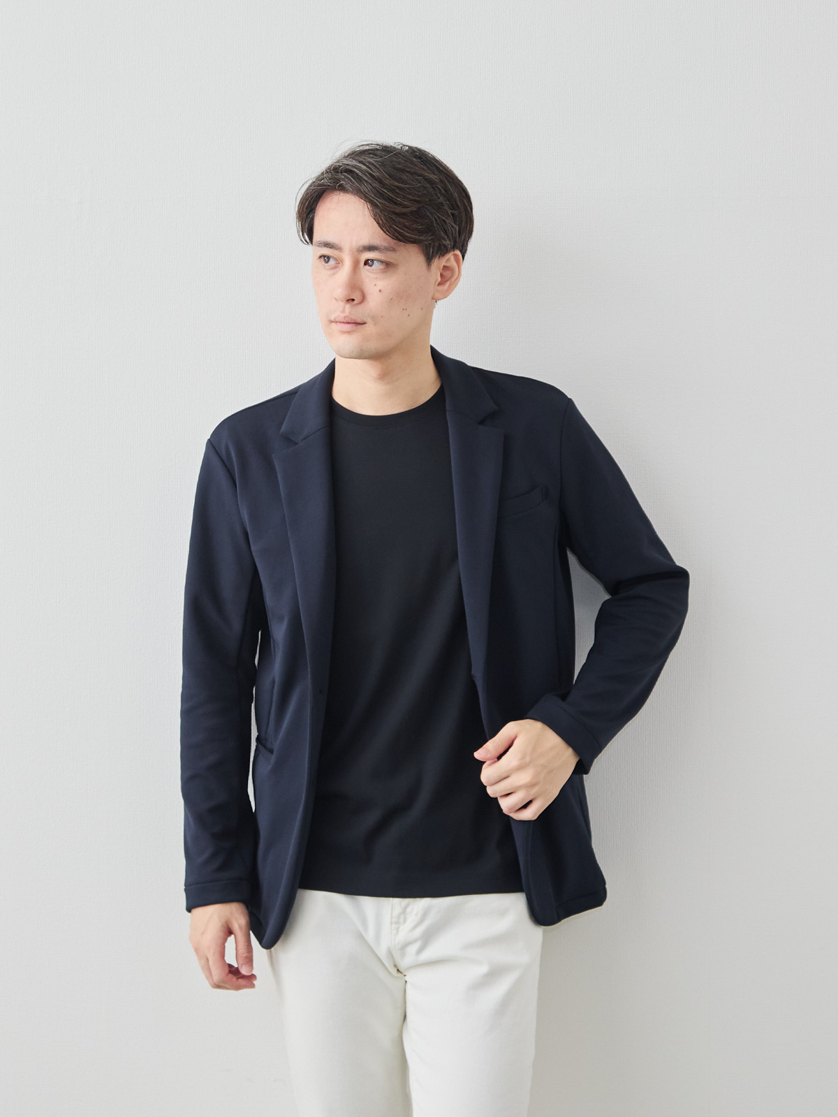 モデル 181cm 71kg ウエスト82cm サイズ L