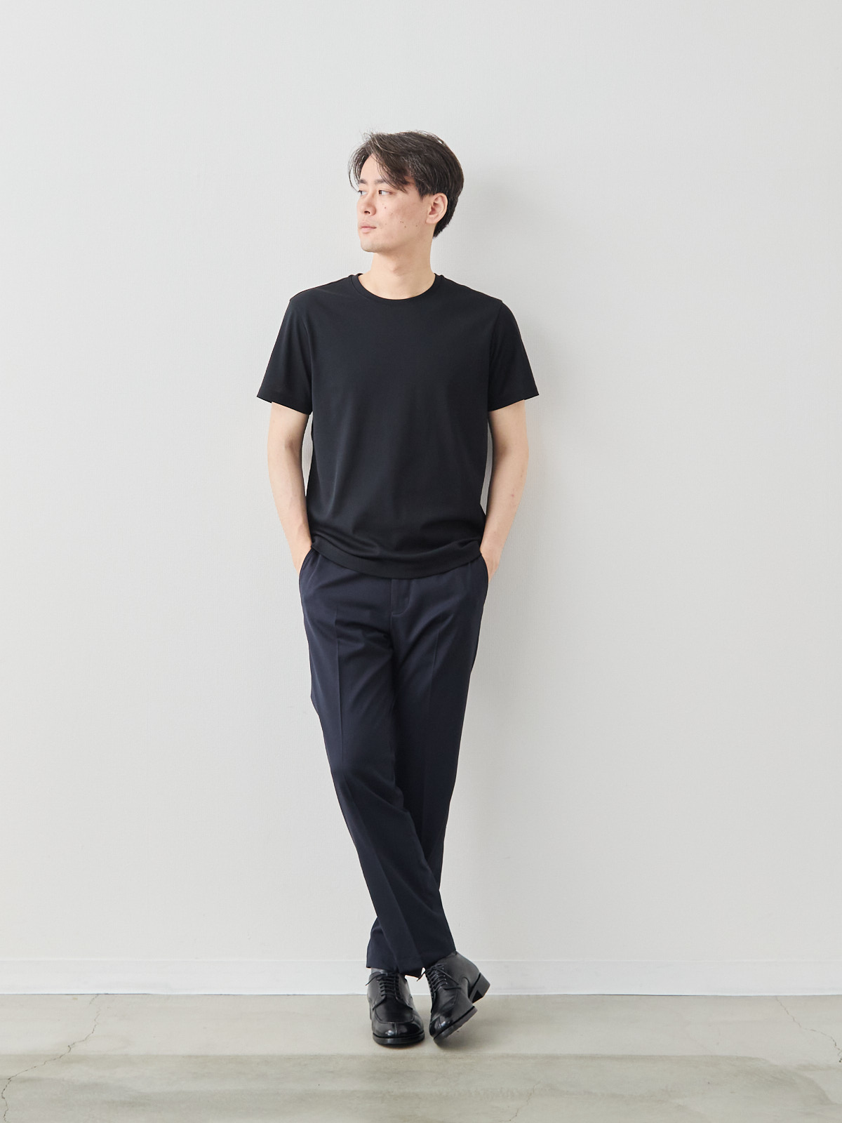 モデル 181cm 71kg ウエスト82cm サイズ L