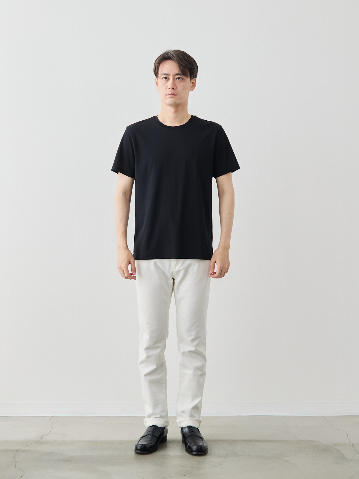 モデル 181cm 71kg ウエスト82cm サイズ L