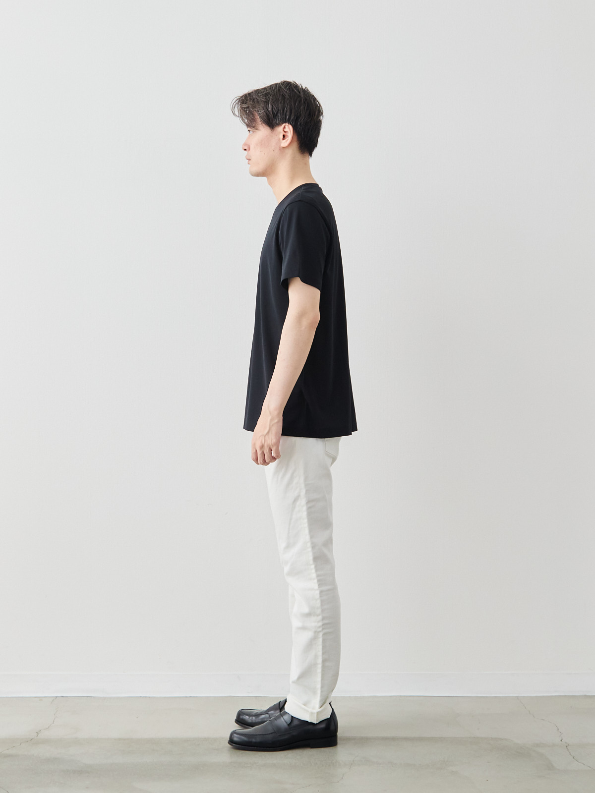 モデル 181cm 71kg ウエスト82cm サイズ LL