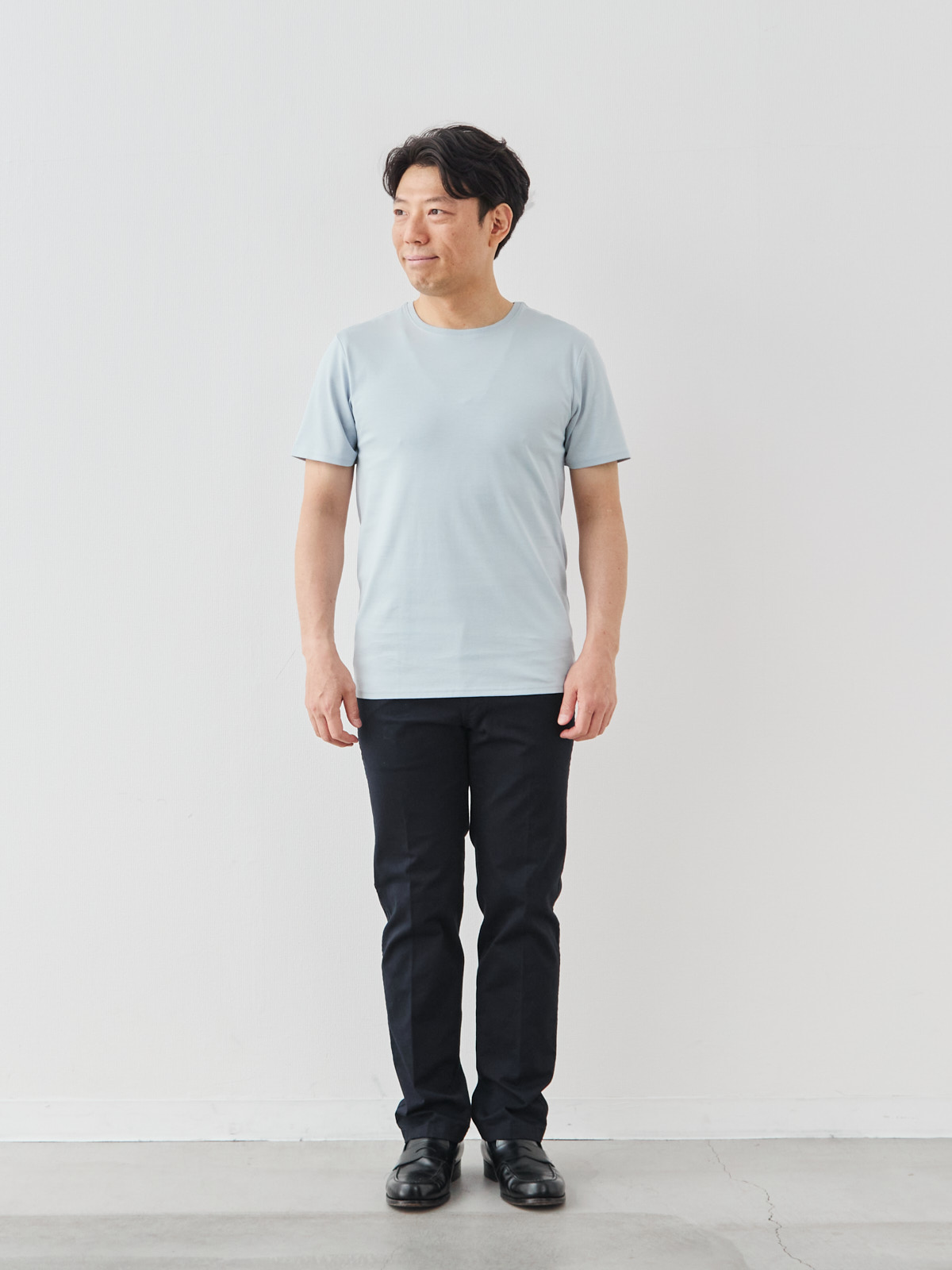 モデル 171cm 70kg ウエスト85cm サイズ M