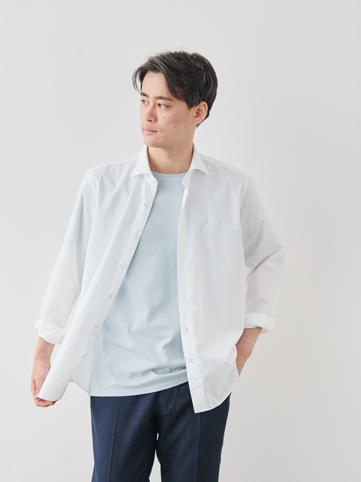 モデル 181cm 71kg ウエスト82cm サイズ L