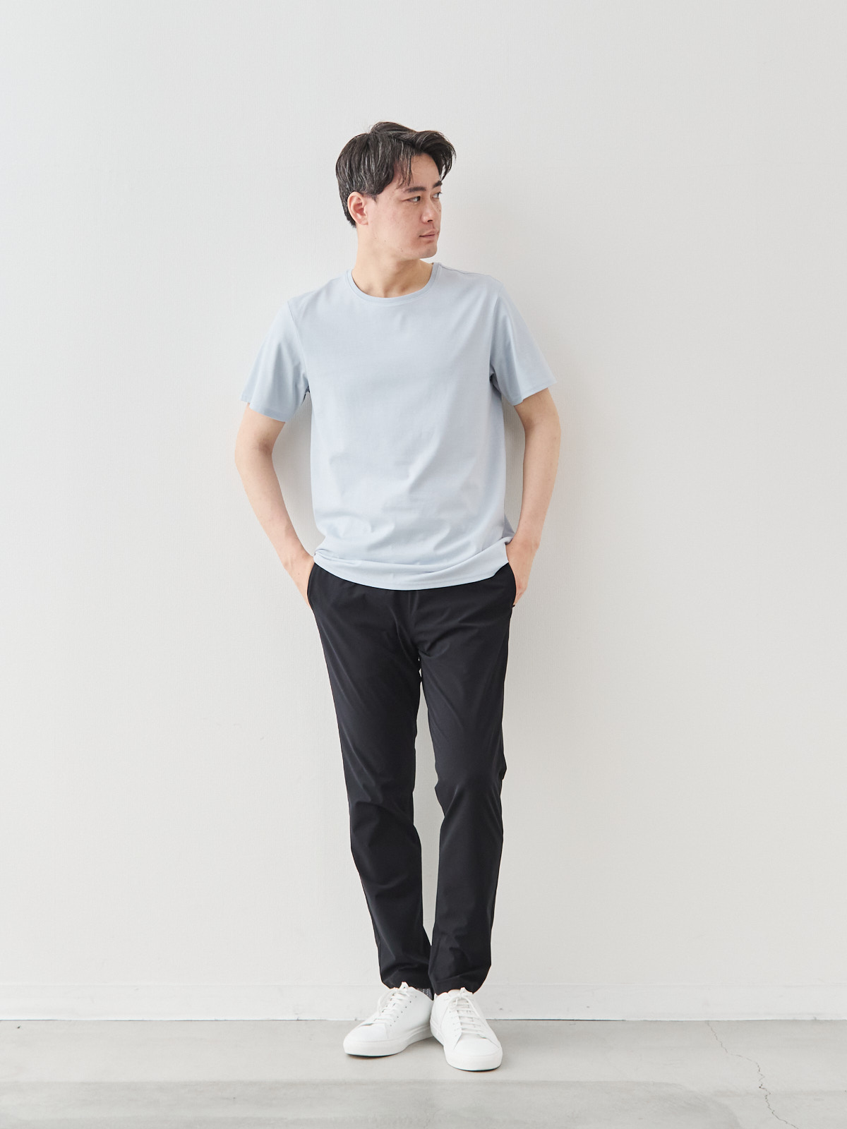 モデル 181cm 71kg ウエスト82cm サイズ L