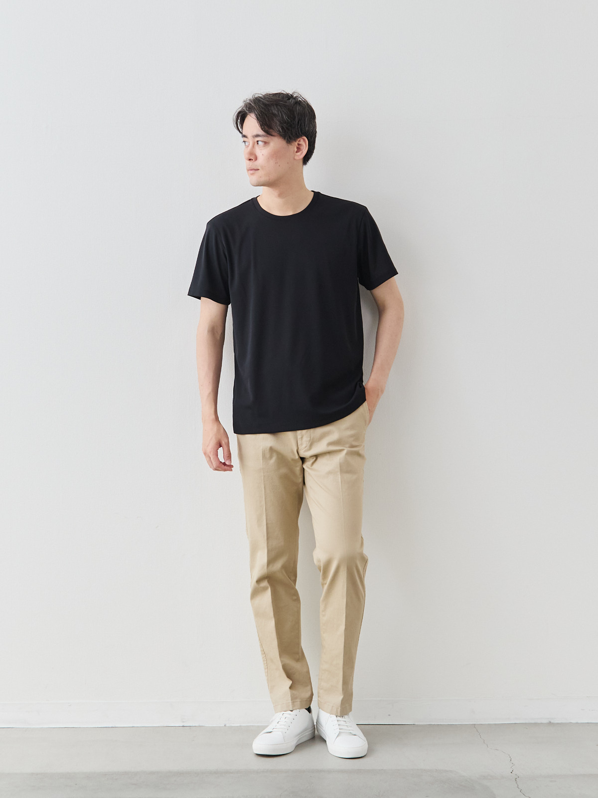 モデル 181cm 71kg ウエスト82cm サイズ L