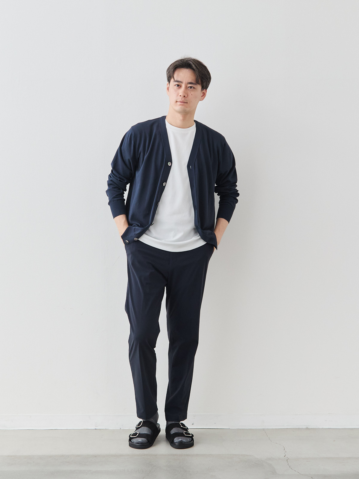 モデル 181cm 71kg ウエスト82cm サイズ L