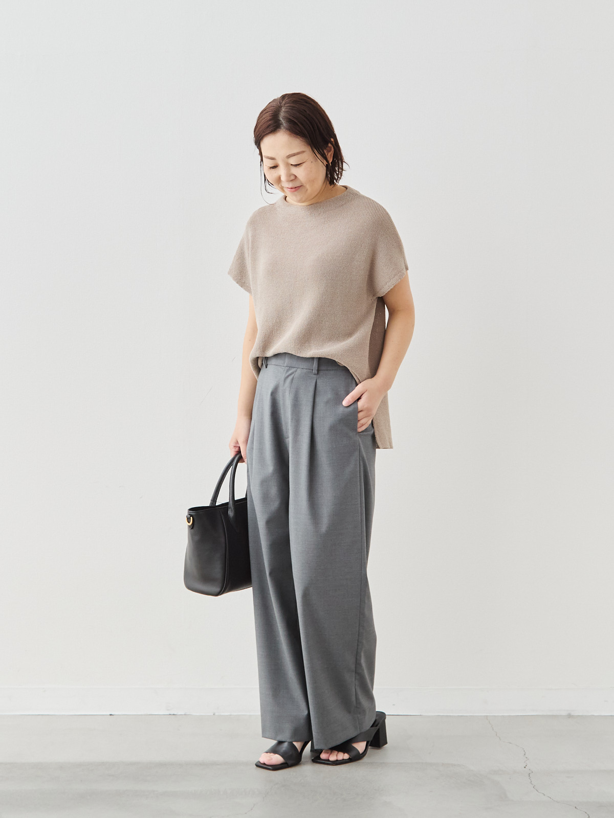 フリー サイズ着用