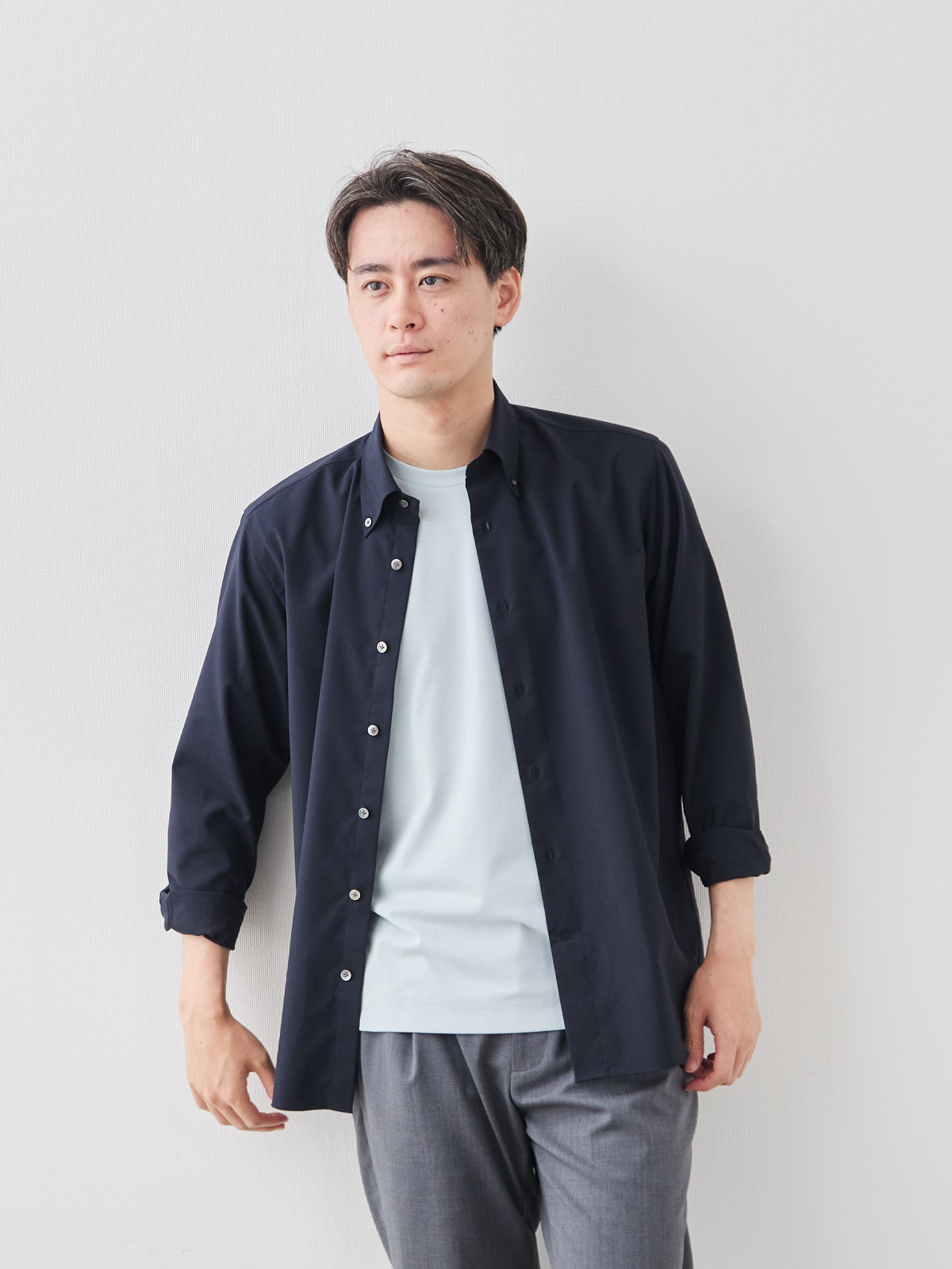 モデル 181cm 71kg ウエスト82cm サイズ L