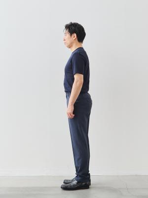 モデル 171cm 70kg ウエスト85cm サイズ L