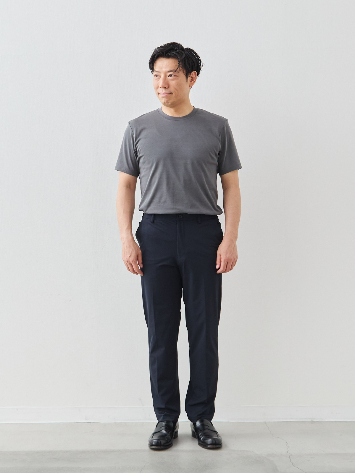 モデル 171cm 70kg ウエスト85cm サイズ M