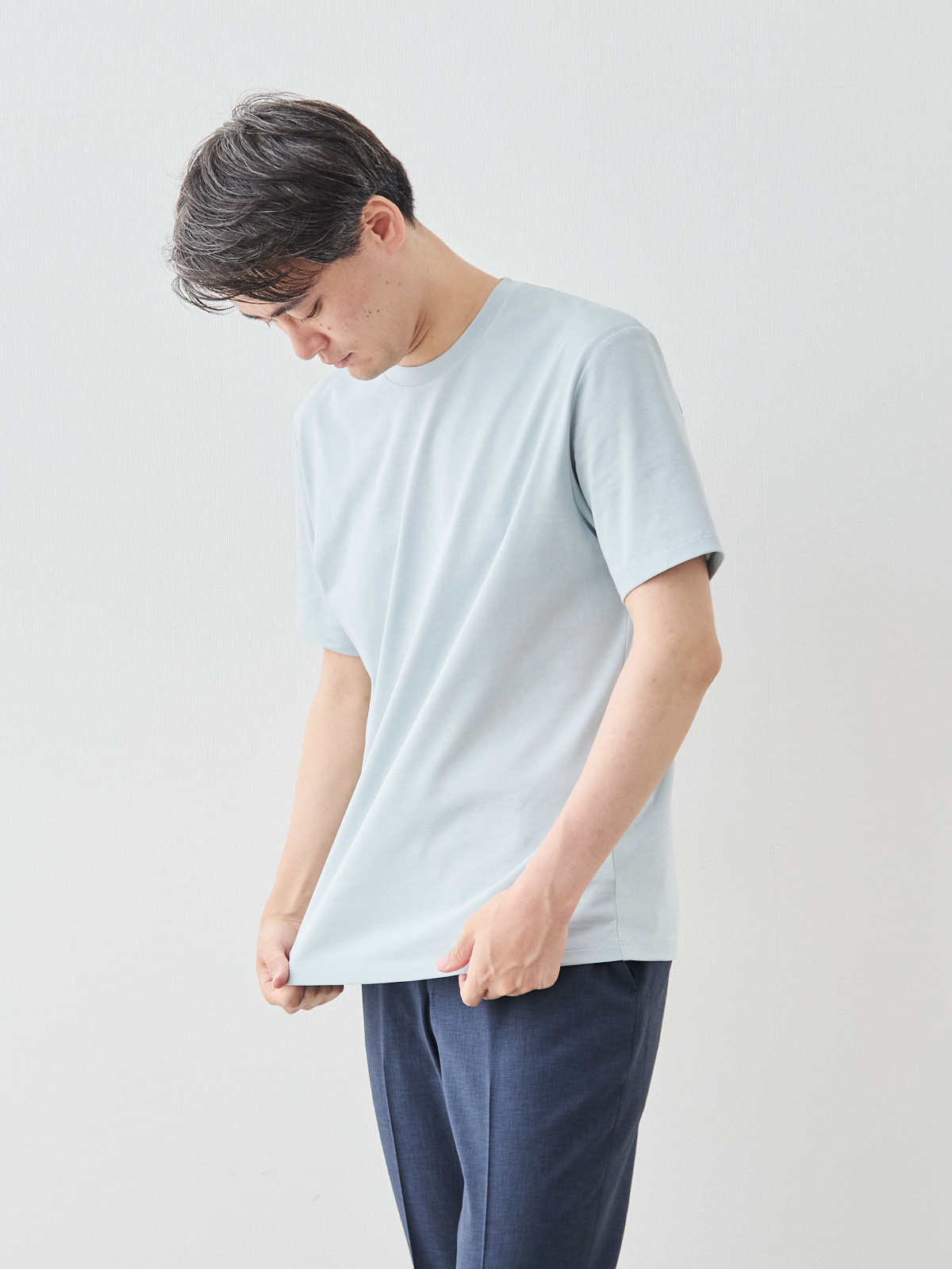 モデル 181cm 71kg ウエスト82cm サイズ L