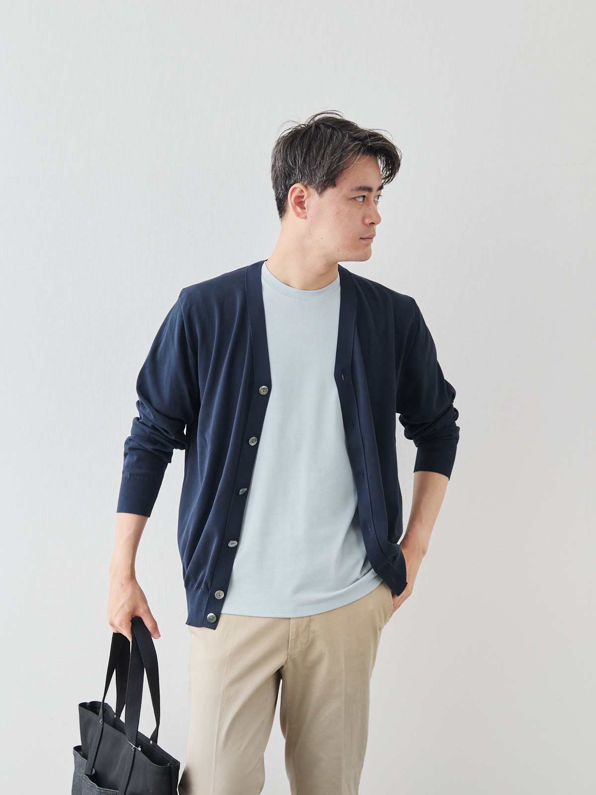 モデル 181cm 71kg ウエスト82cm サイズ L