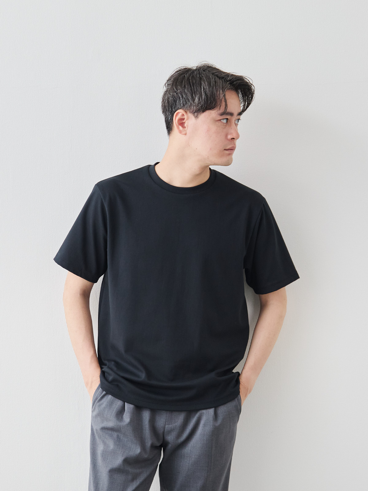 モデル 181cm 71kg ウエスト82cm サイズ L