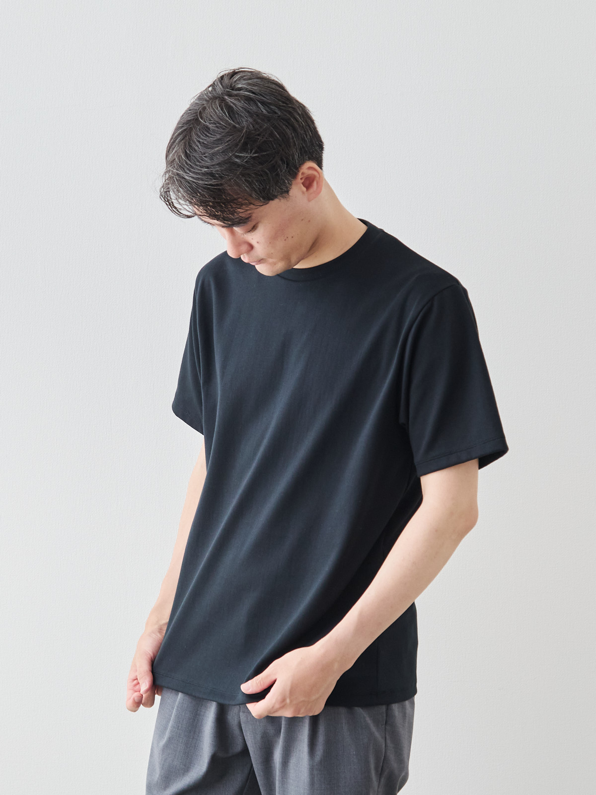 モデル 181cm 71kg ウエスト82cm サイズ L
