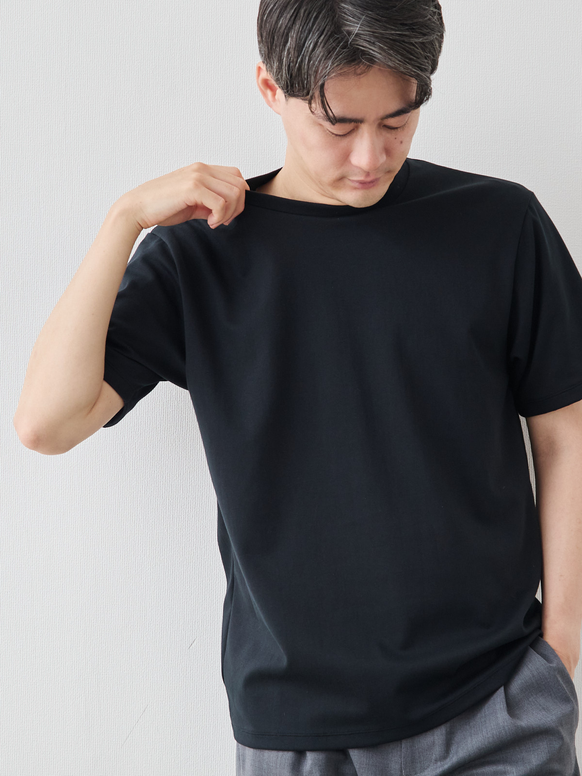 モデル 181cm 71kg ウエスト82cm サイズ L
