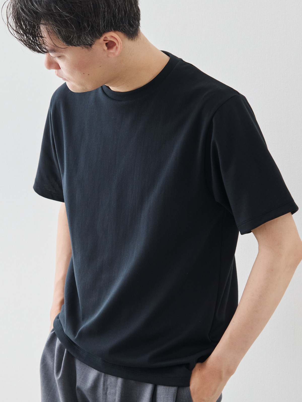 モデル 181cm 71kg ウエスト82cm サイズ L