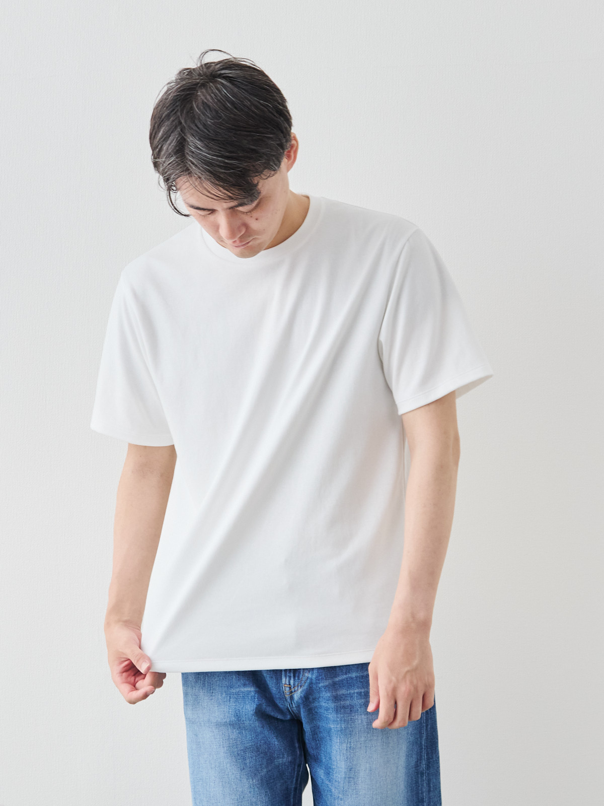 モデル 181cm 71kg ウエスト82cm サイズ L