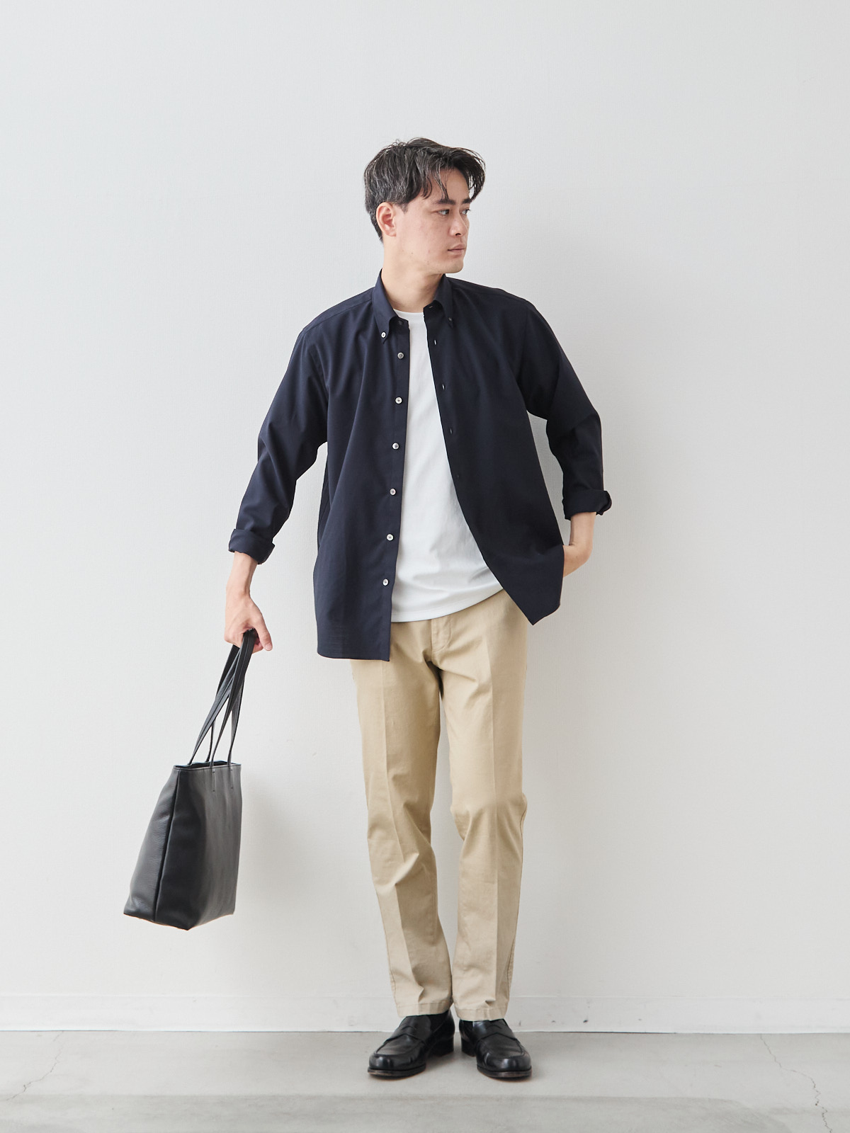 モデル 181cm 71kg ウエスト82cm サイズ L
