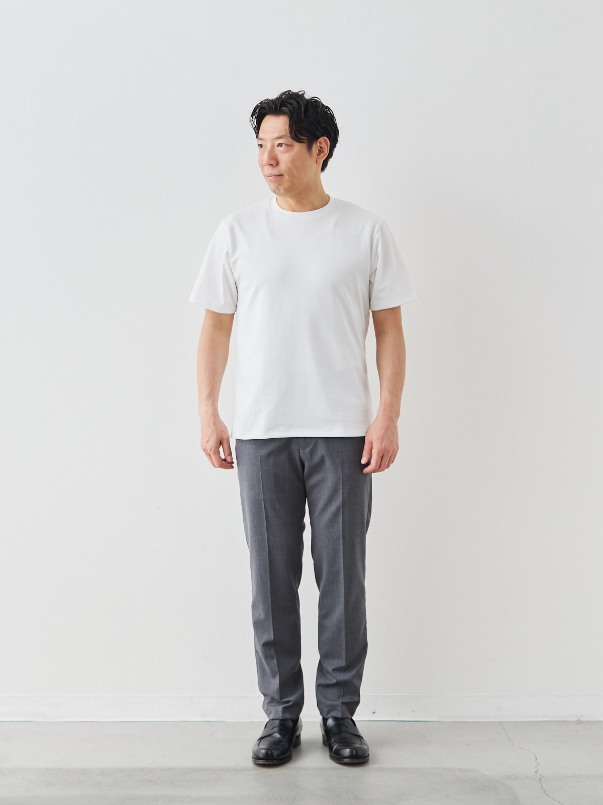 モデル 171cm 70kg ウエスト85cm サイズ M