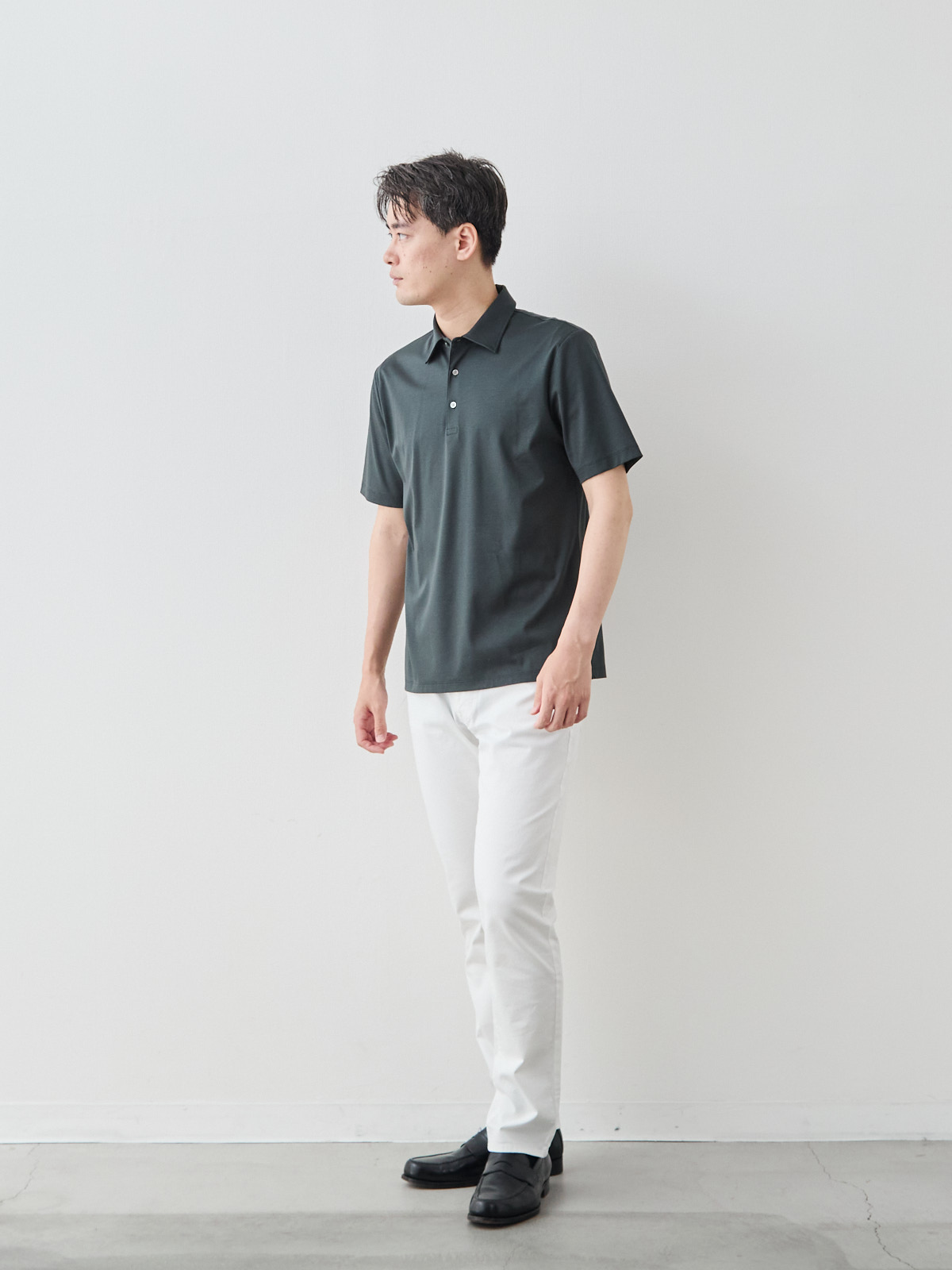 モデル 181cm 71kg ウエスト82cm サイズ L