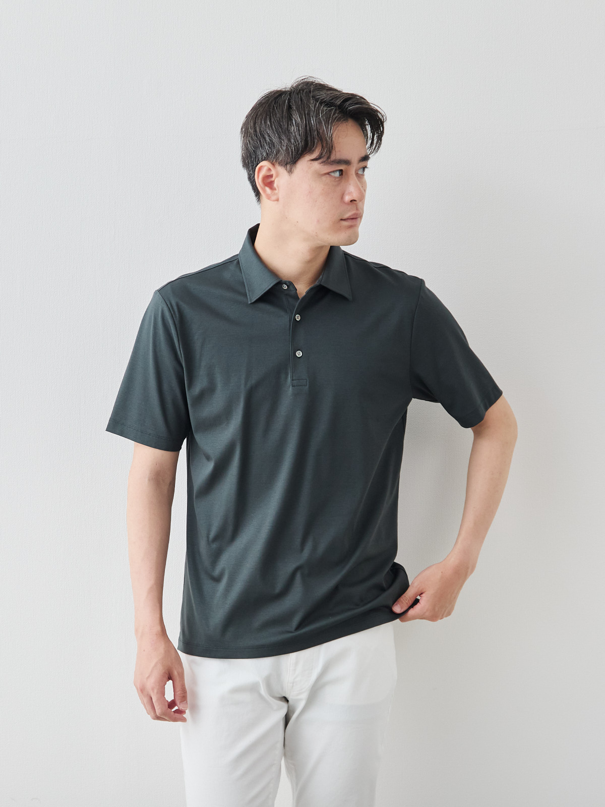 モデル 181cm 71kg ウエスト82cm サイズ L