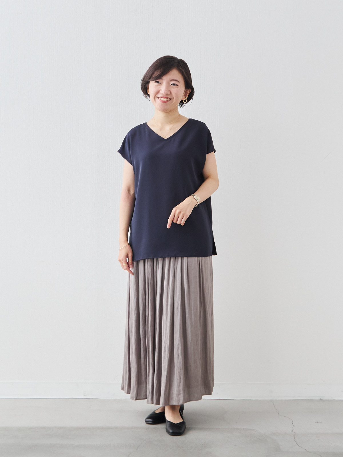 フリー サイズ着用