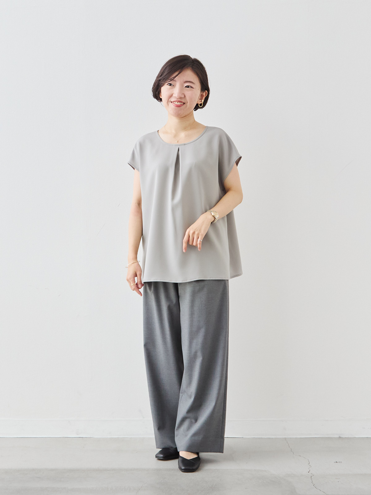 フリー サイズ着用