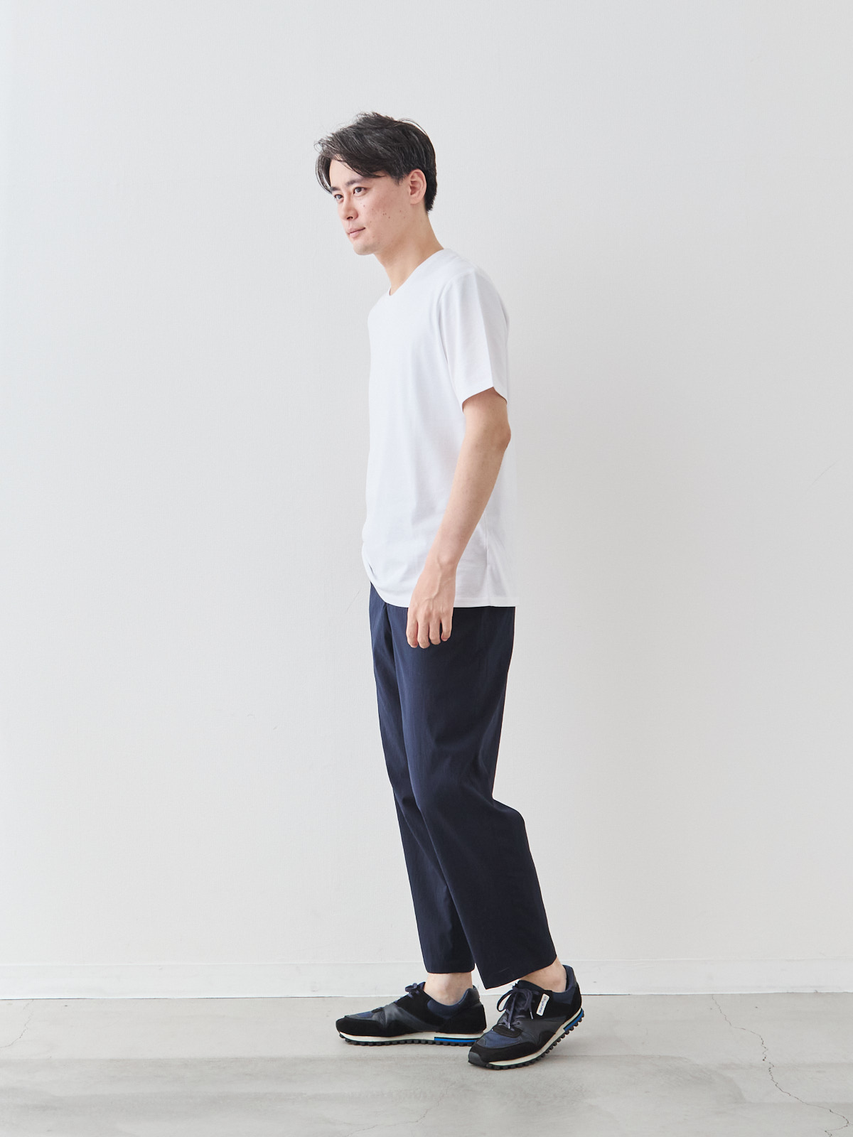 モデル 181cm 71kg ウエスト82cm サイズ L