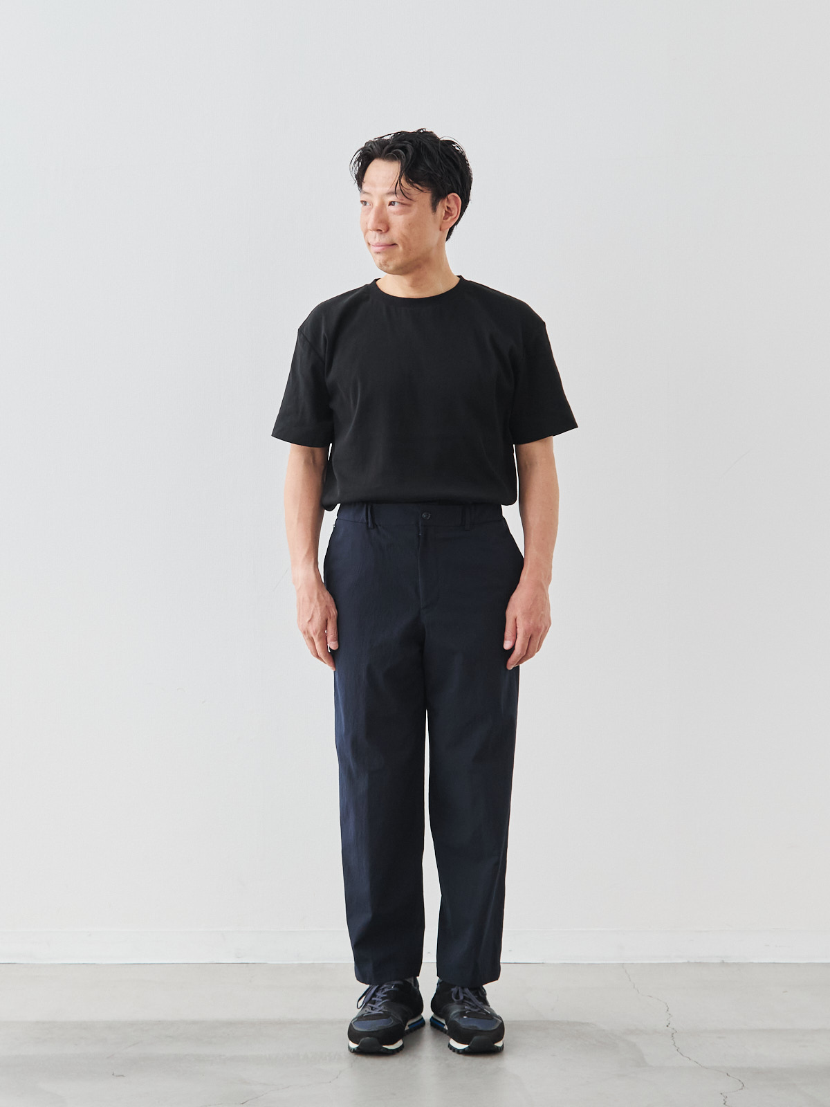 モデル 171cm 70kg ウエスト85cm サイズ M
