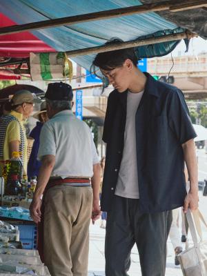 モデル 181cm 71kg サイズ L