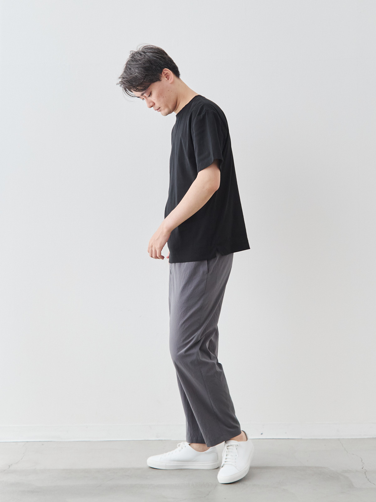 モデル 181cm 71kg ウエスト82cm サイズ L