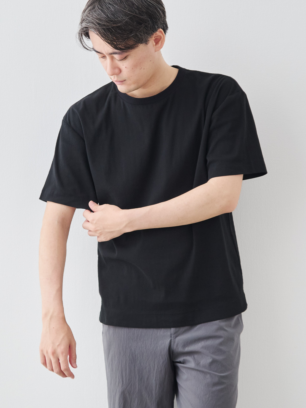 モデル 181cm 71kg ウエスト82cm サイズ L