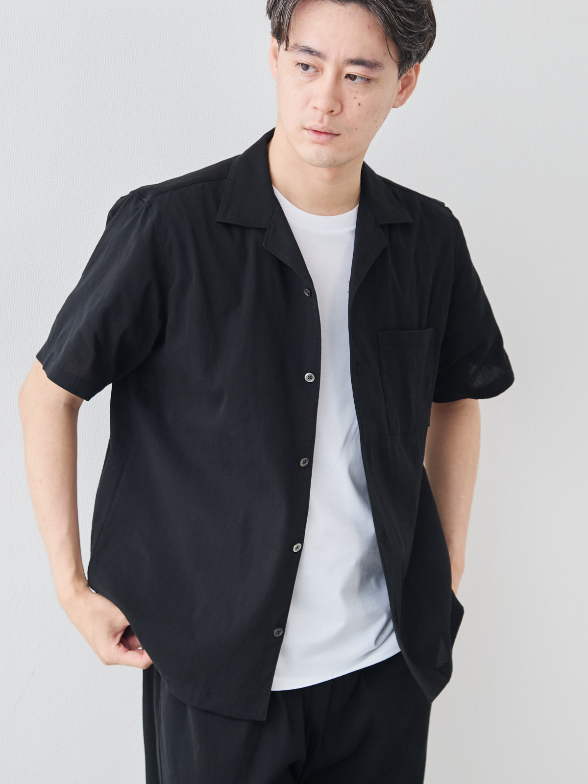 モデル 181cm 71kg ウエスト82cm サイズ L