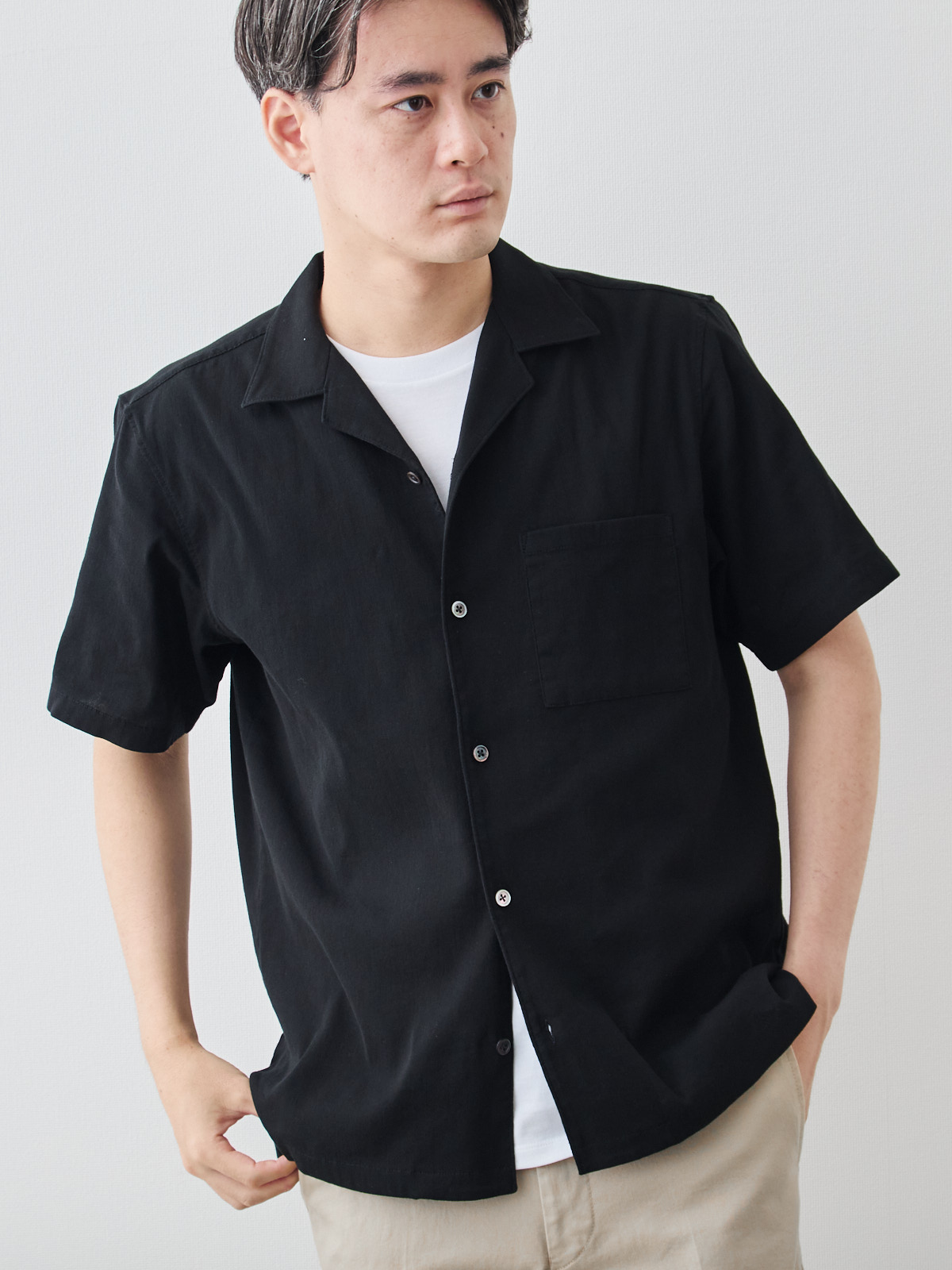 モデル 181cm 71kg ウエスト82cm サイズ L