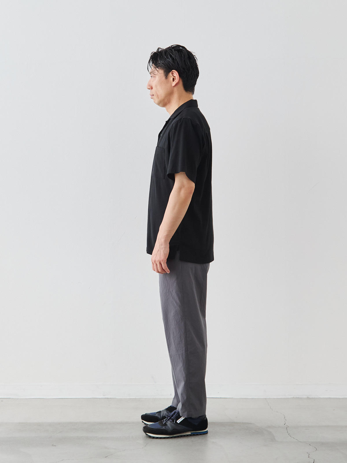 モデル 171cm 70kg ウエスト85cm サイズ M