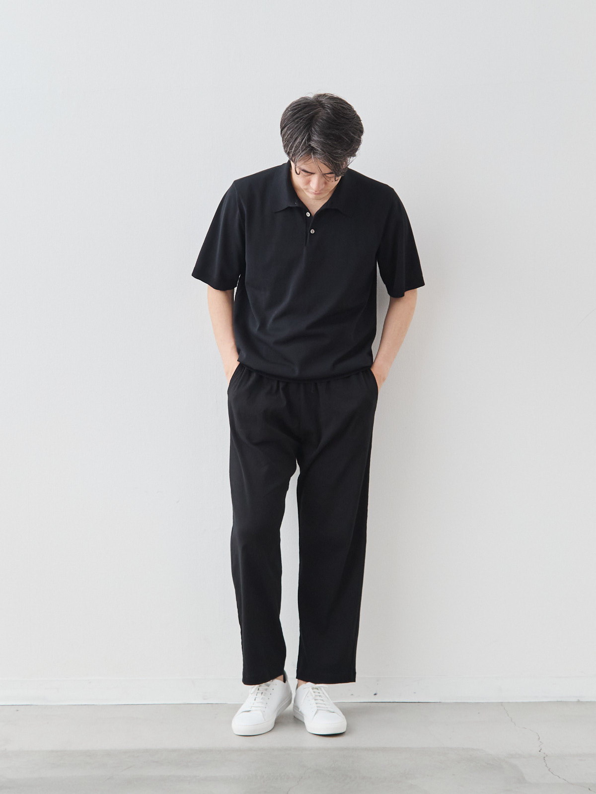 モデル 181cm 71kg ウエスト82cm サイズ L