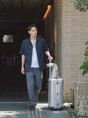 モデル 181cm 71kg サイズ L ※別カラー(グレー)着用