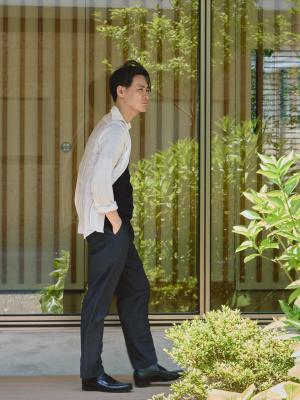 モデル 181cm 71kg サイズ L