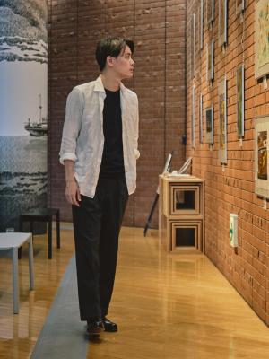 モデル 181cm 71kg サイズ L