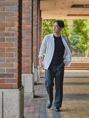 モデル 181cm 71kg サイズ L