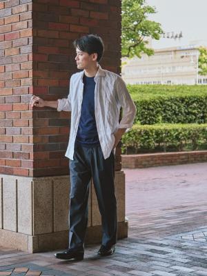 モデル 181cm 71kg サイズ L